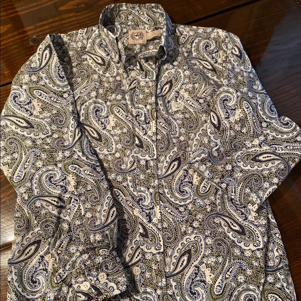 Boys Cinch Button Up, size s (6-8), hardly worn
